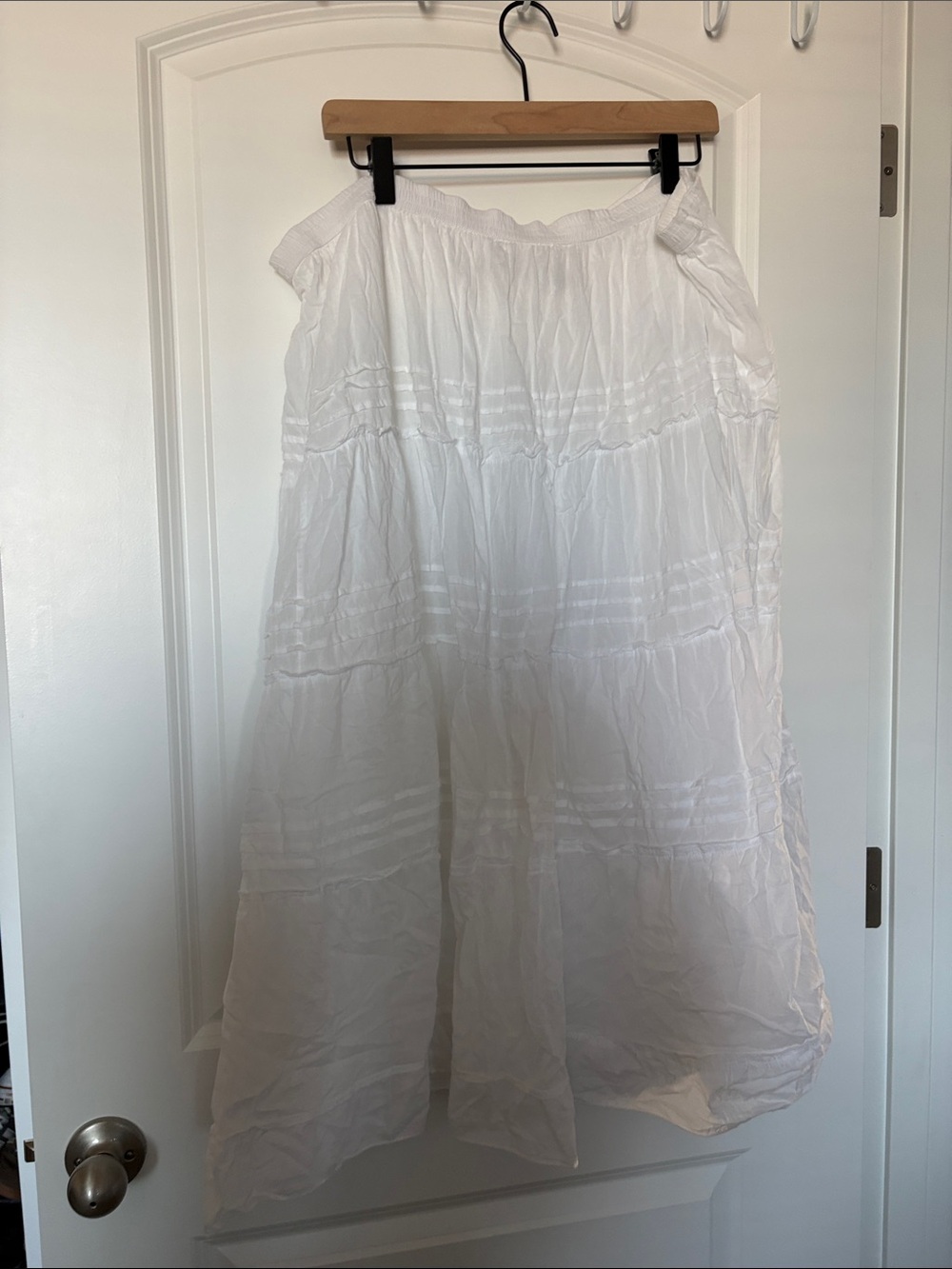 Jane Ashley 100% cotton maxi skirt Size 2X Cottagecore
